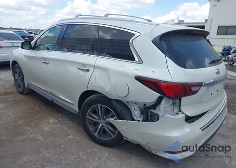 2020 Infiniti Qx60 Luxe z USA, uszkodzony, nr VIN 5N1DL0MN9LC537379